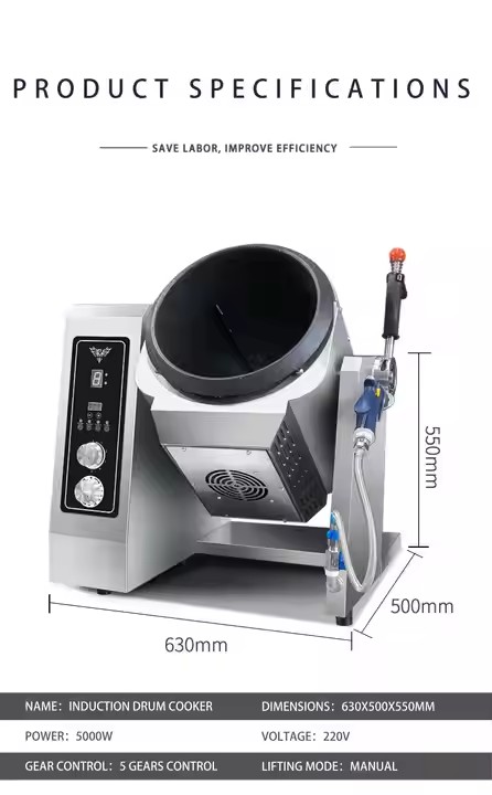 Semikron Restaurant Use Automatic Cooking Robot Cooking Wok Machines for Businesses
