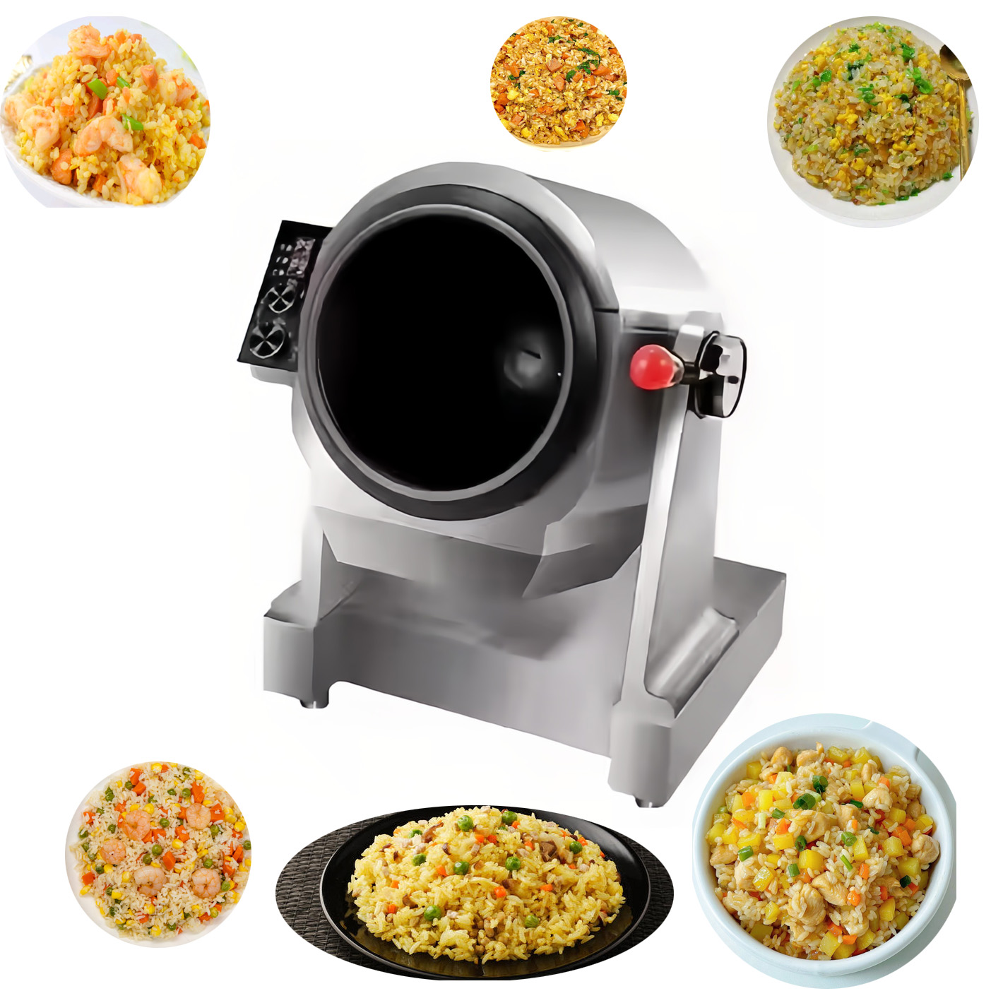 Semikron Best Price Automatic Cooking Wok Machine Auto Stir Fry Egg rice Fried Rice Cooking Robot