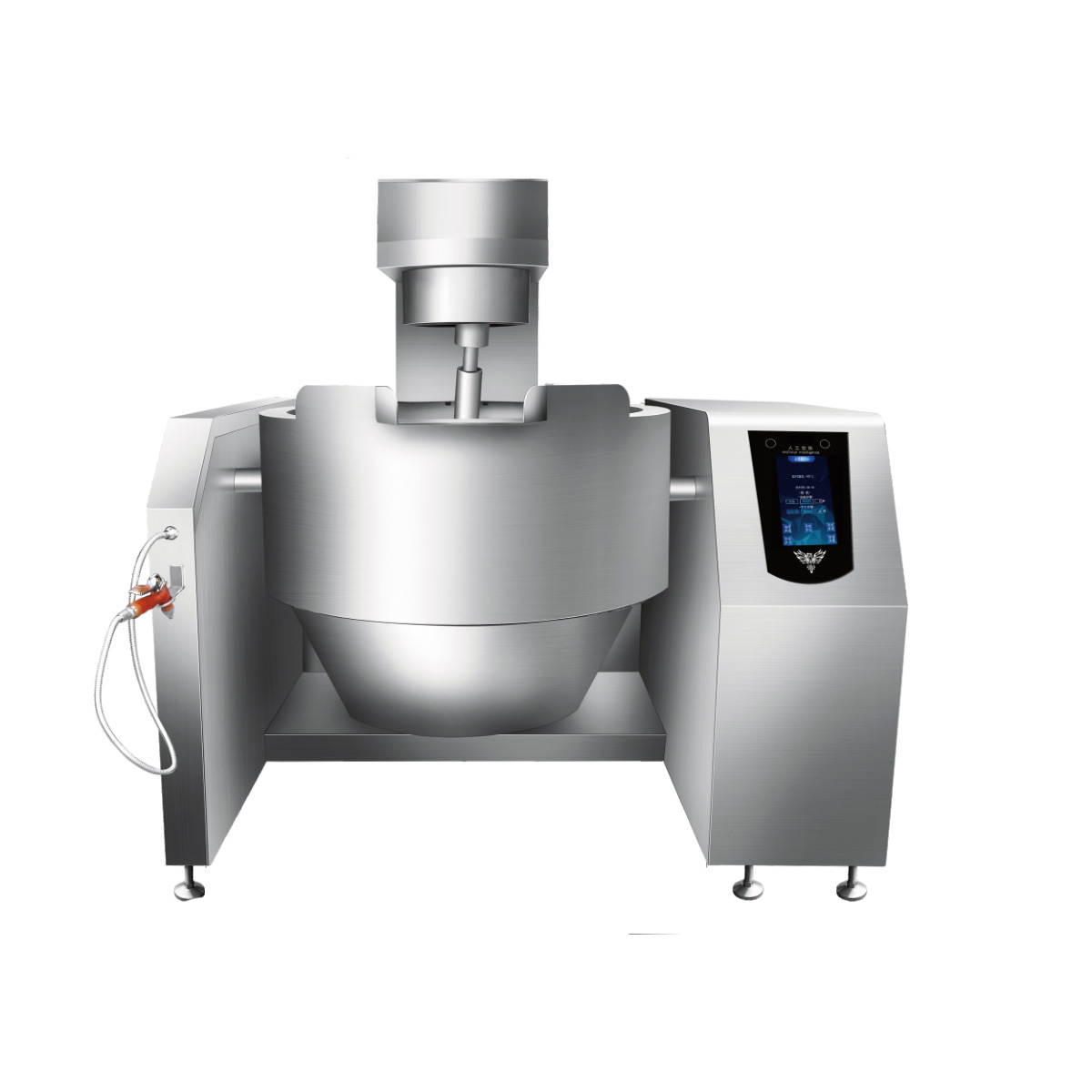 SEMIKRON Large Automatic Cooker Wok Machine Big Capacity Fried Rice Robot For Canteen Restaurant