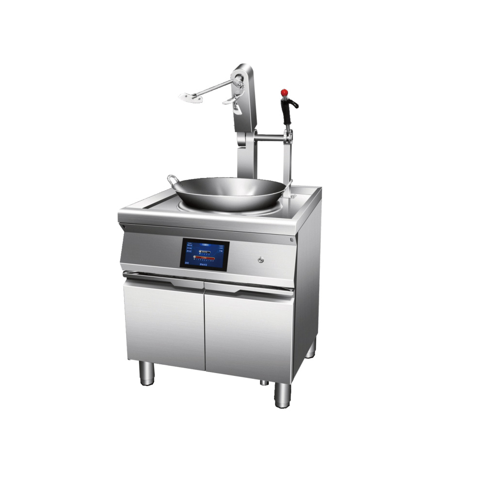 SEMIKRON Automatic fried rice mixer machine Chicken Fried Rice Robot Auto Cooking Wok Indian