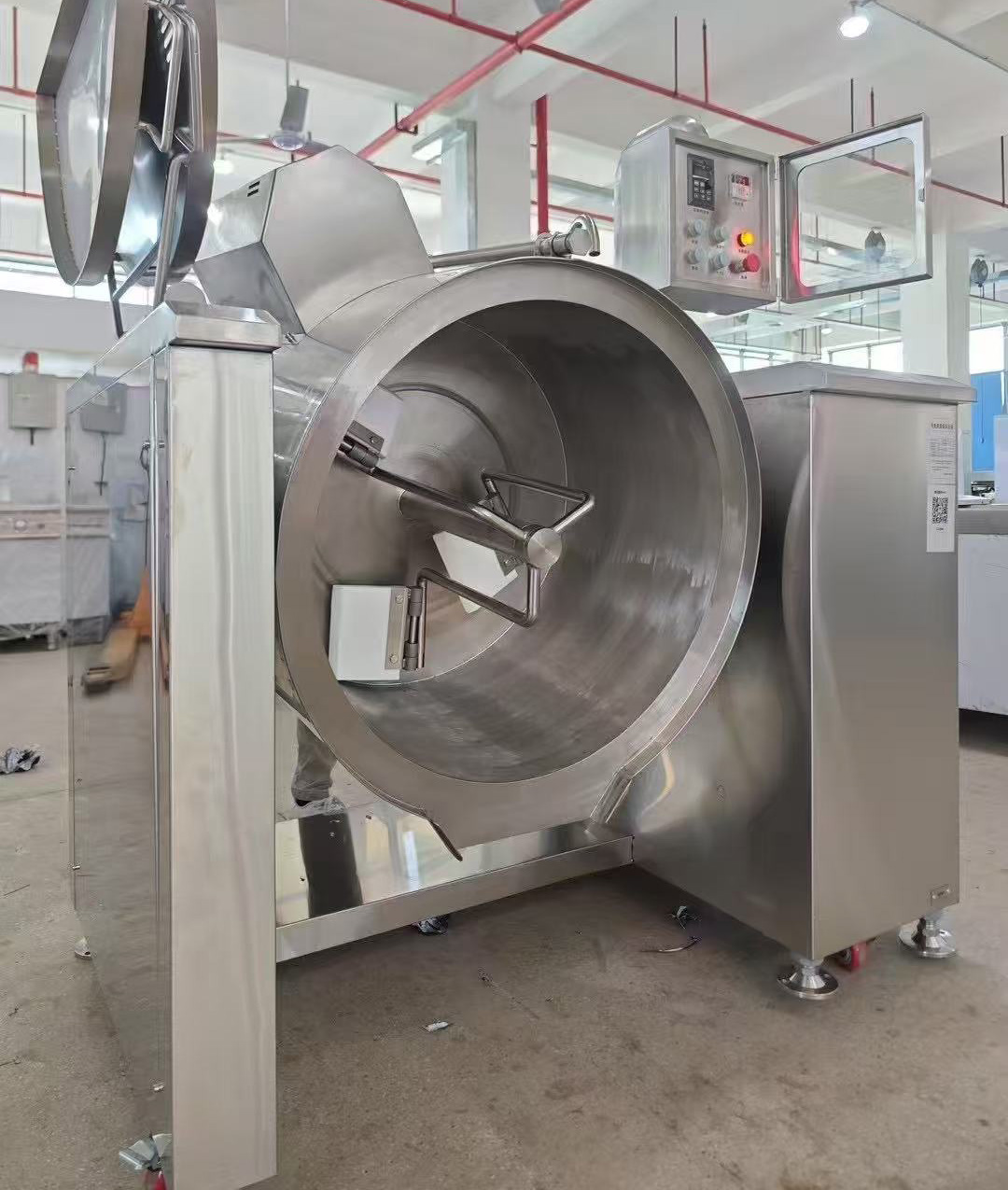 Automatic Industrial Hot Pepper Chili Curry Sauce Making Machine Electric Cooking Mixer Machine Sugar Melting
