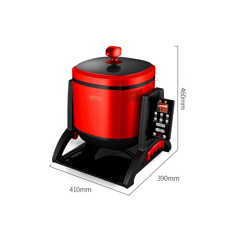 SEMIKRON 2025 Household and Commercial Automatic Cooking Machine Fried Rice and Pasta Robot Wok Machine