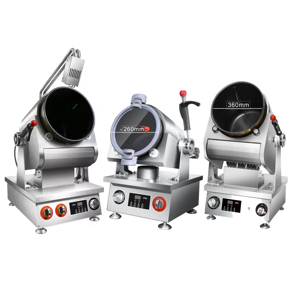 SEMIKRON Gas TNG LPG Restaurant Automatic Cooking Machine Fried Rice Chicken AI inside Cooker