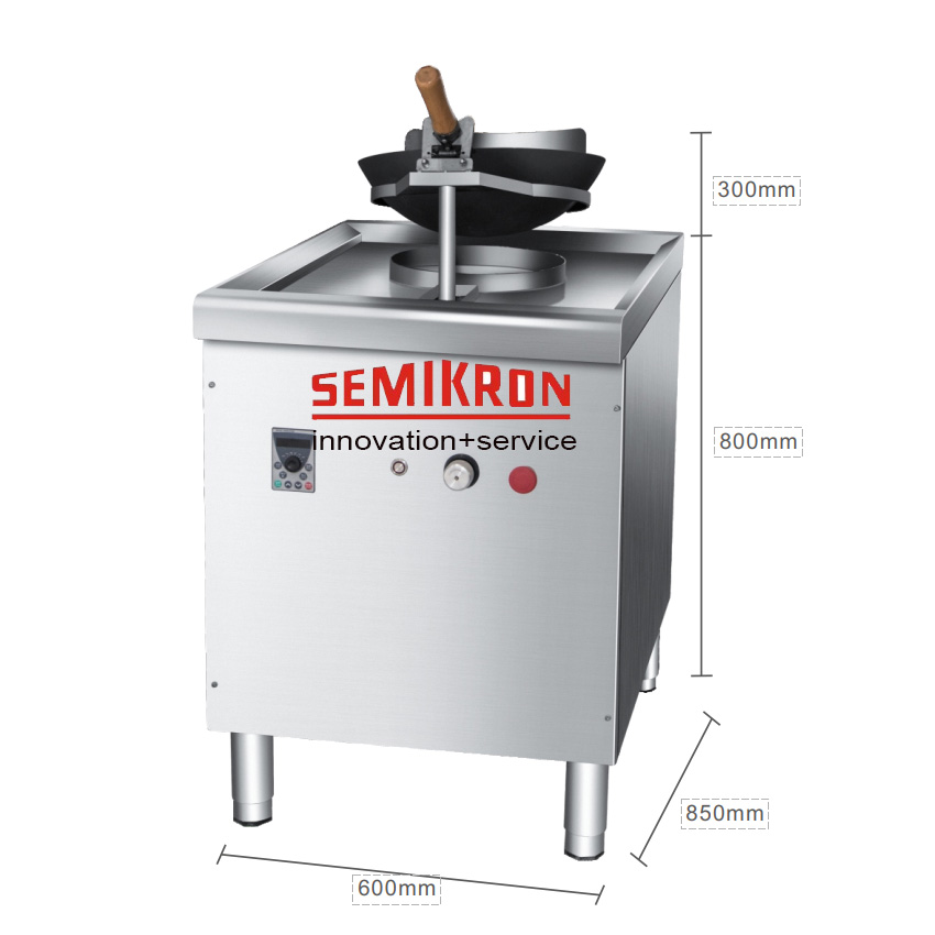 SEMIKRON automatic cooking Wok Machine Auto stir fry for cooking fried rice or noodles