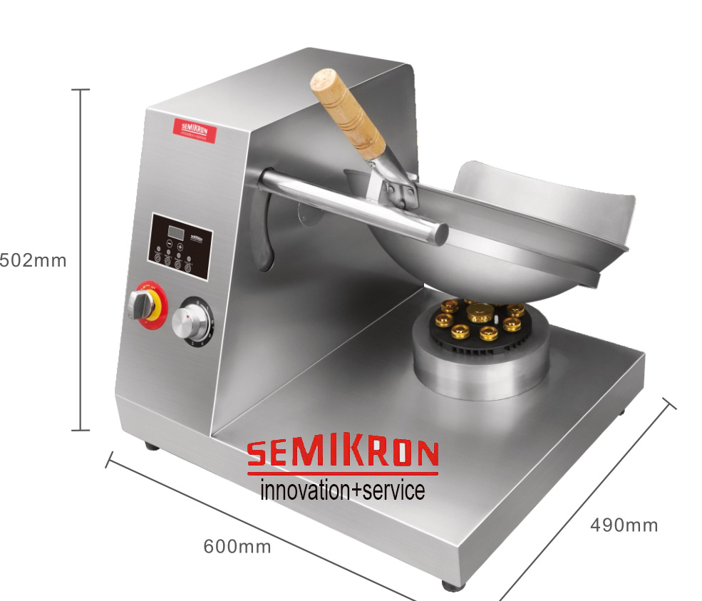 SEMIKRON automatic cooking Wok Machine Auto stir fry for cooking fried rice or noodles