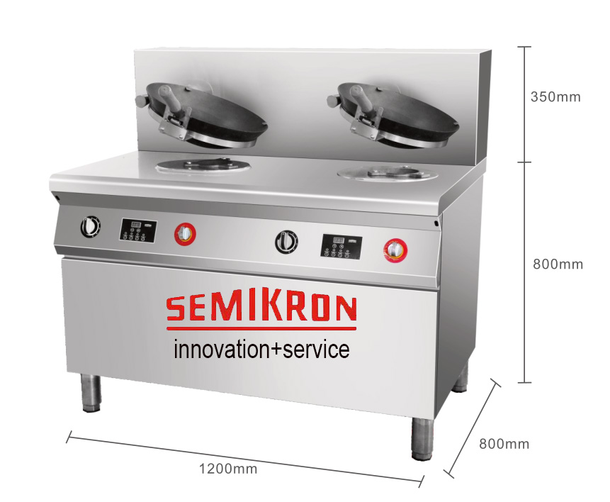 SEMIKRON automatic cooking Wok Machine Auto stir fry for cooking fried rice or noodles