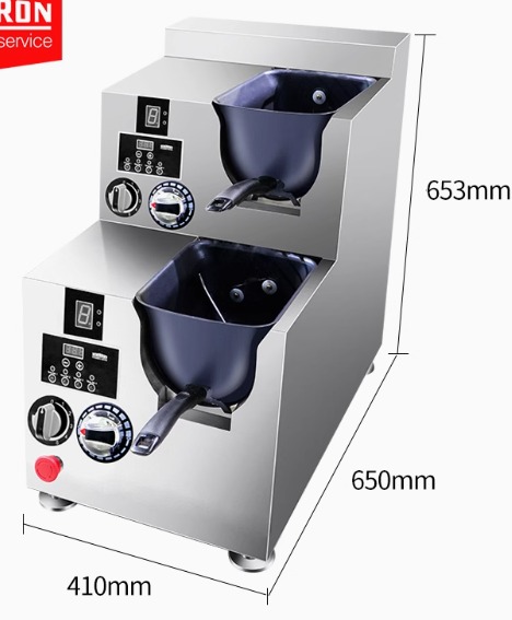 SEMIKRON 5000W Automatic Cooking Machine Auto Stir Fry Fried Rice Noodles Pasta Foods Wok Cooker