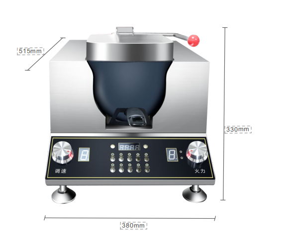 SEMIKRON 5000W Automatic Cooking Machine Auto Stir Fry Fried Rice Noodles Pasta Foods Wok Cooker