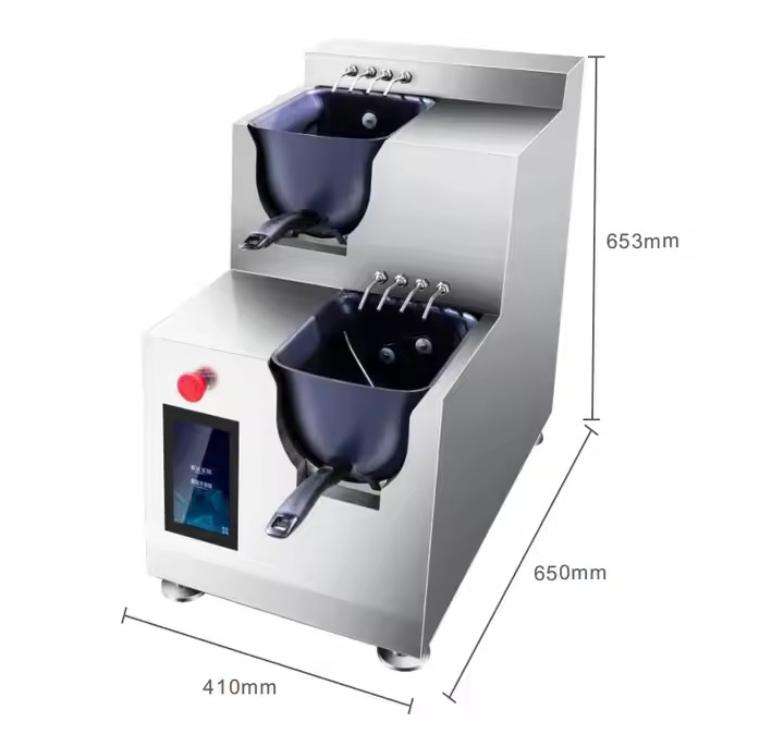 SEMIKRON 5000W Automatic Cooking Machine Auto Stir Fry Fried Rice Noodles Pasta Foods Wok Cooker