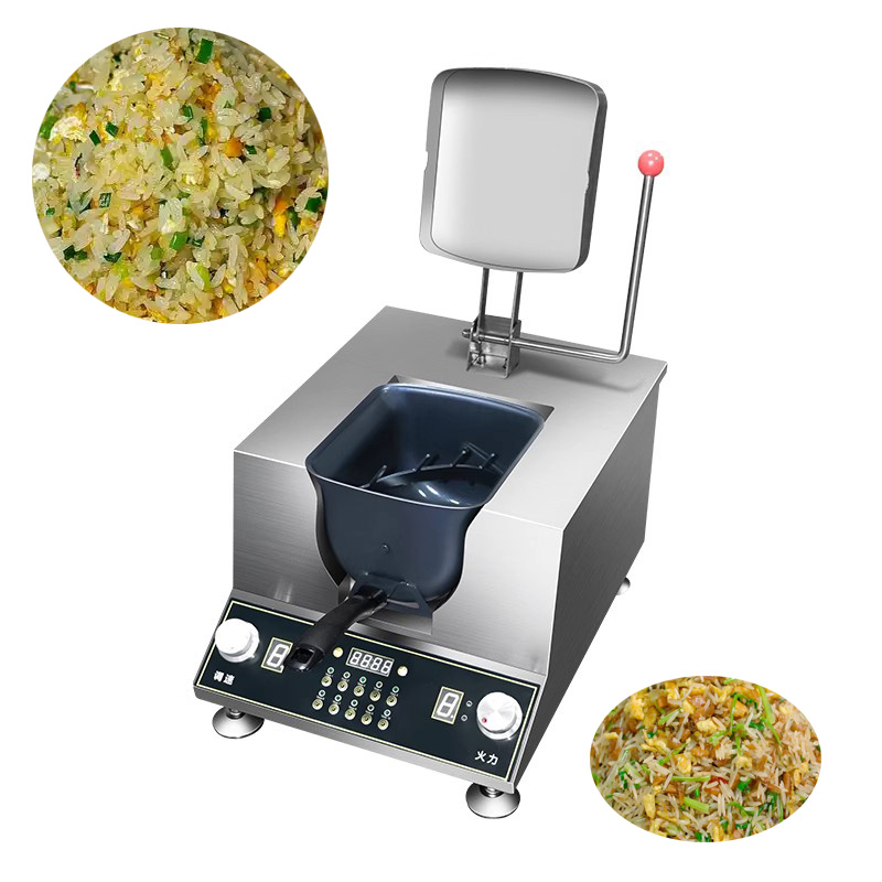 SEMIKRON 5000W Automatic Cooking Machine Auto Stir Fry Fried Rice Noodles Pasta Foods Wok Cooker