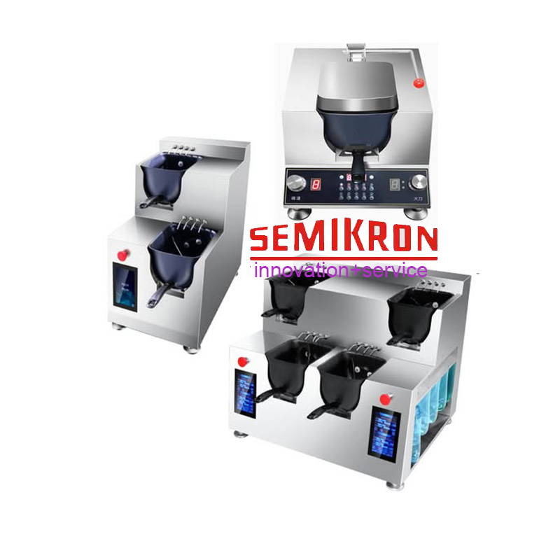 SEMIKRON 5000W Automatic Cooking Machine Auto Stir Fry Fried Rice Noodles Pasta Foods Wok Cooker