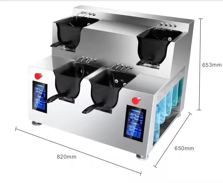 SEMIKRON 5000W Automatic Cooking Machine Auto Stir Fry Fried Rice Noodles Pasta Foods Wok Cooker