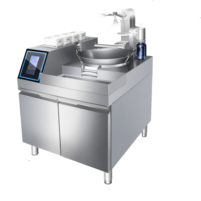 Automatic Cooking machine Fully Auto Fill Foods and Auto Finish Stir Fry Machine Fried Rice Fried Chicken