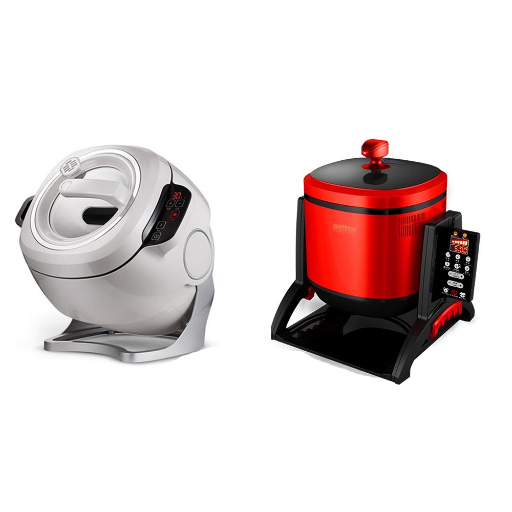 SEMIKRON 2025 Household and Commercial Automatic Cooking Machine Fried Rice and Pasta Robot Wok Machine