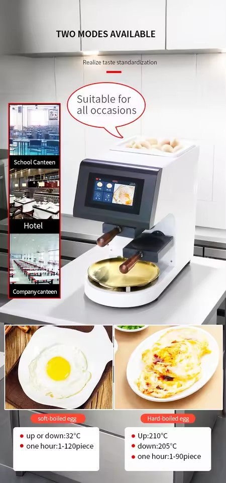 SEMIKRON Automatic Egg Frying Machine Hamburger fried egg hotel breakfast snack shop batch fried eggs