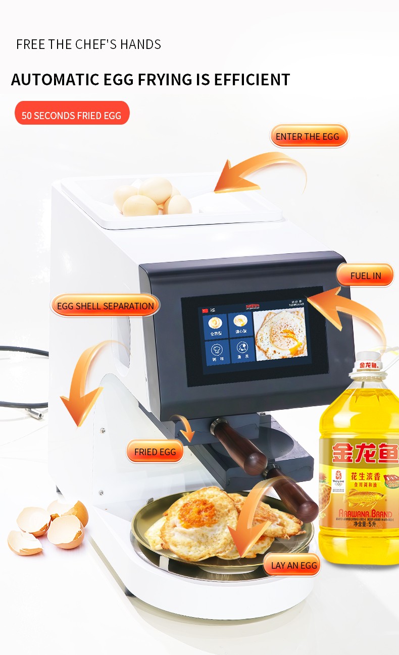 Automatic Egg Frying Machine