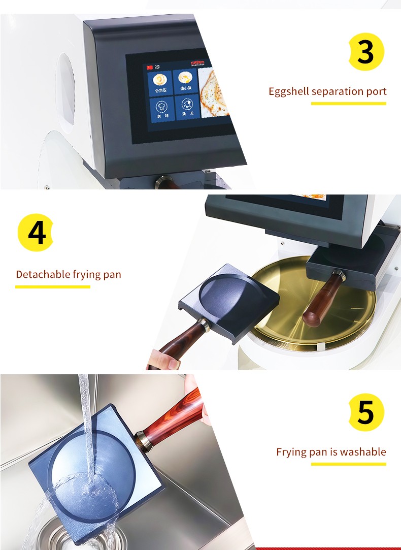 Automatic Egg Frying Machine