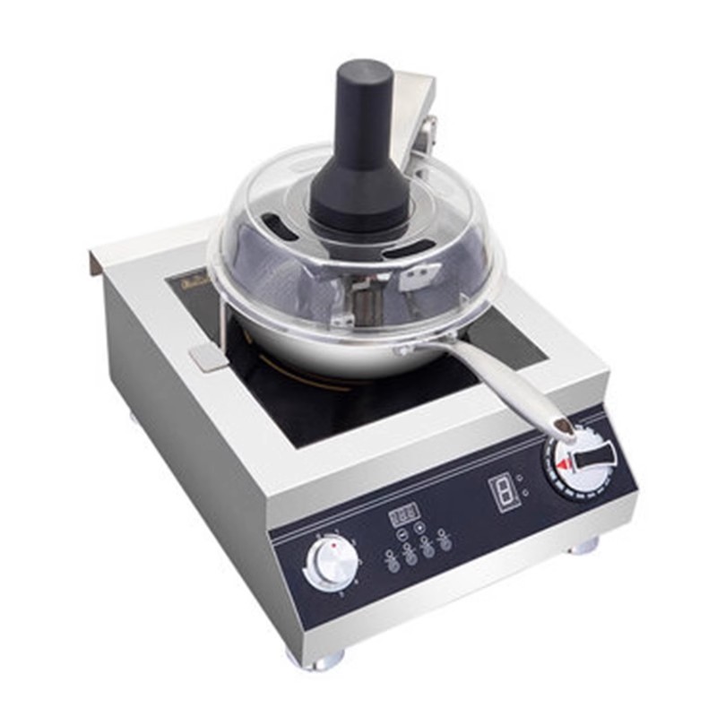Korean Hot Sale Automatic Stir Fry Cooking Machine Fried Noodls Rice Sauce Robotic Wok