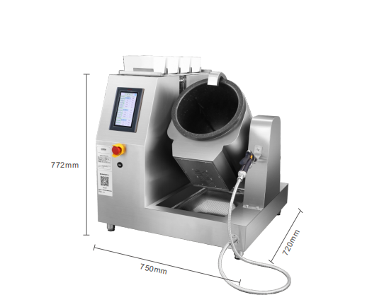 Drum-Type Cooking Robots Fuel China's Catering Automation Boom, Market Set to Hit 3.7B Yuan in 2025