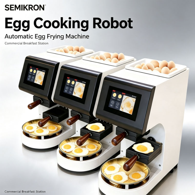 Robot automático para freír huevos Semikron