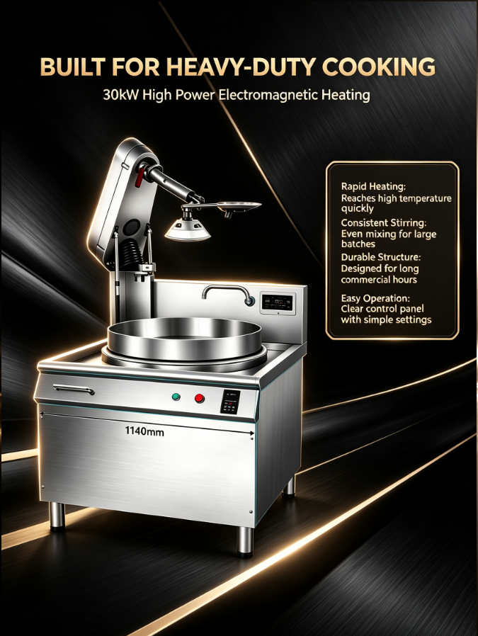 Automatic Large Wok