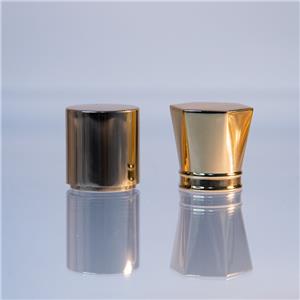 Perfume Gold Cap 15mm Plastic Perfume Bottle Cap