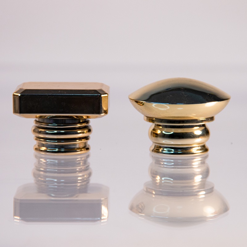 Zamac 15mm Gold Metal Zinc Alloy Perfume Bottle Cap