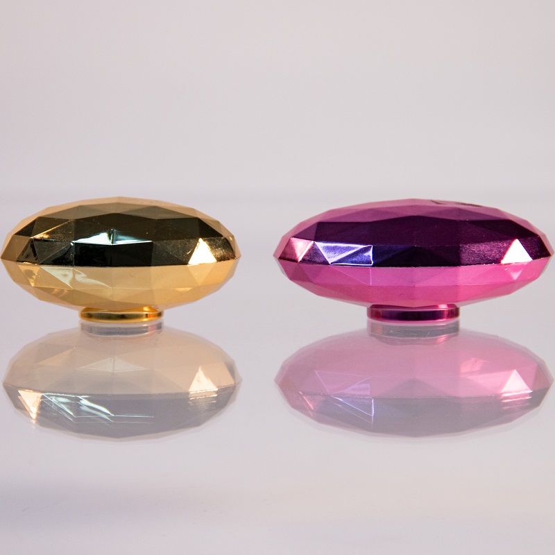 Colorful Plastic T-shaped Shape Alloy Gold Perfume Caps