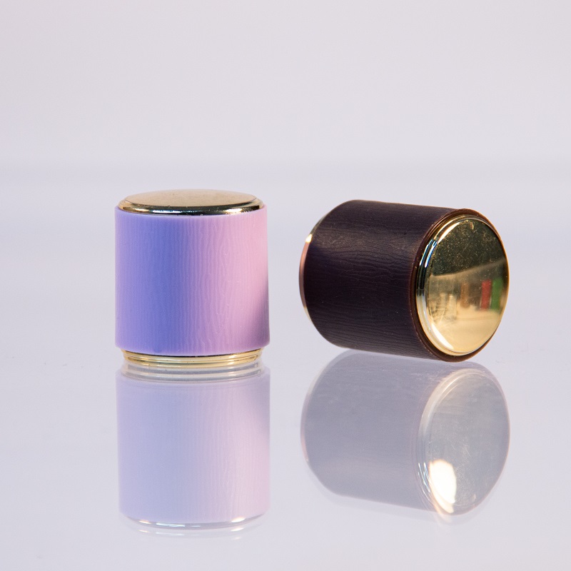 Luxury Cylinder Shape 15mm Perfume Bottle Lids