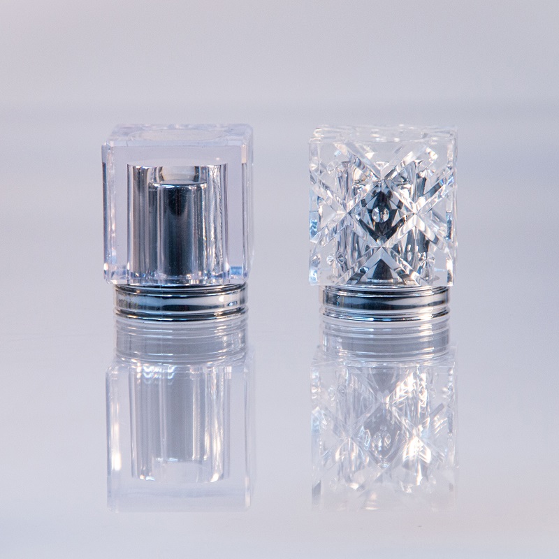 Premium Durable Silver Acrylic Perfume Bottle Lid