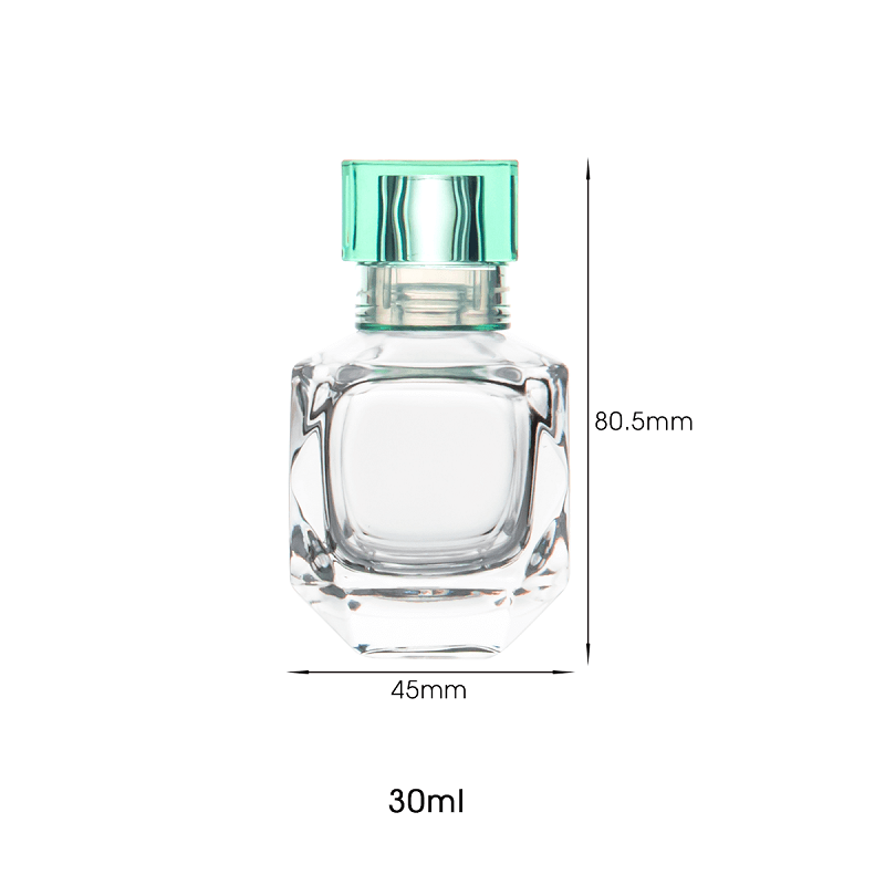 luxury glass perfume bottles