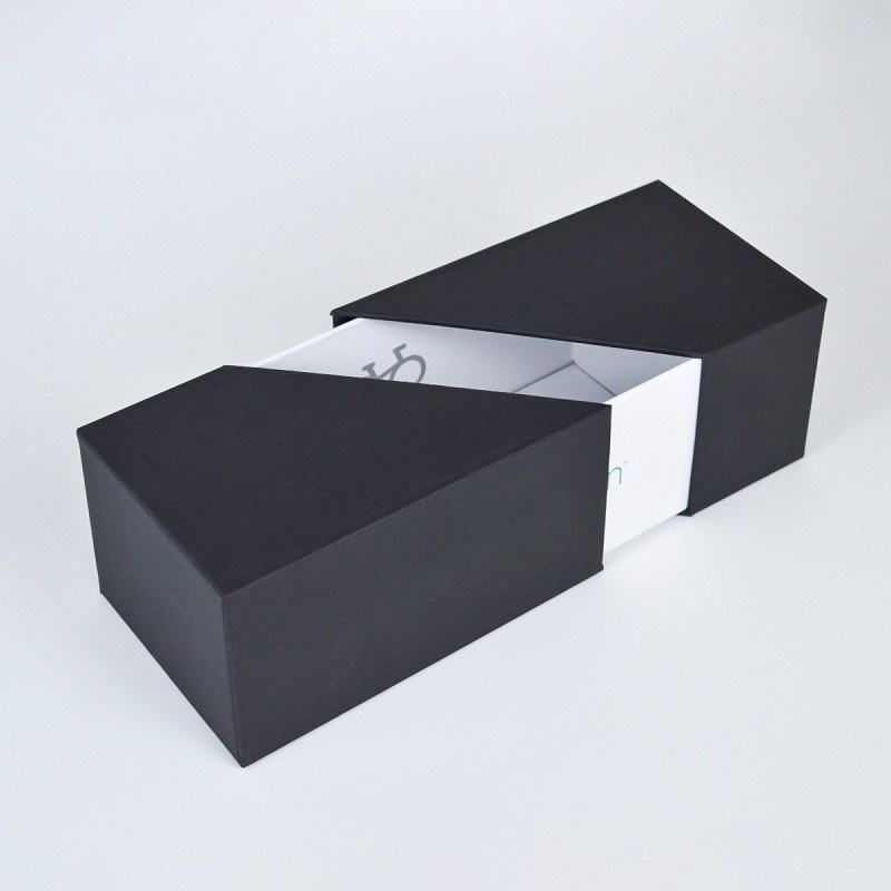 Fragrance Packing Boxes Sliding Matte Perfume Square Cardboard Box