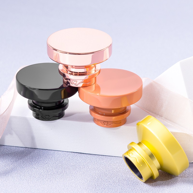 New Design Top Quality Stock Perfume Cap Replacement Parts Zamac Caps