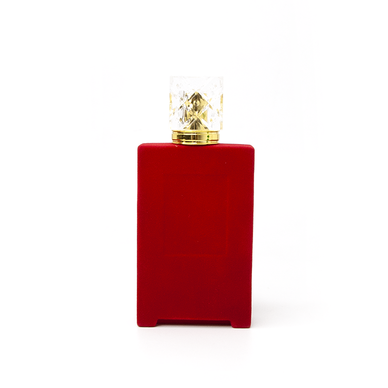 Green Velvet Perfume Bottle