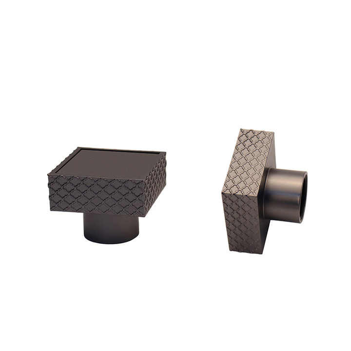 Square Shape Mixture Gold and White Die Casting Cap Zamac Fea 15 Cap