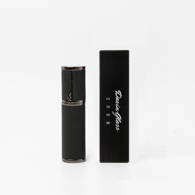 Small Portable 5ml PU Leather Perfume Travel Atomizer