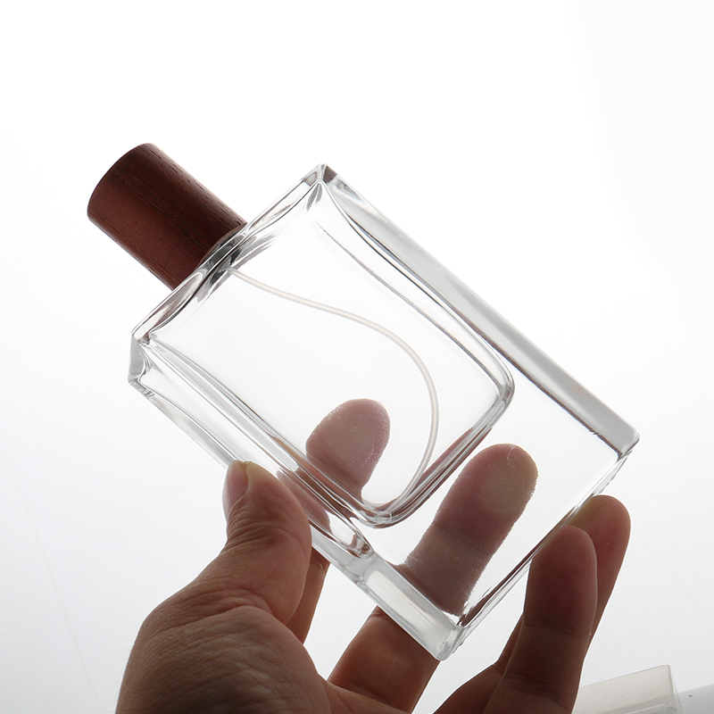 Thick Glass Bottom Polished 70ml Perfume Bottle