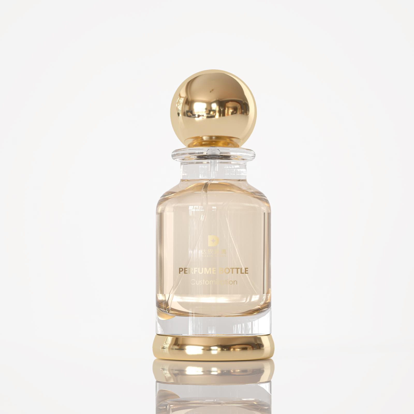 round perfume bottle