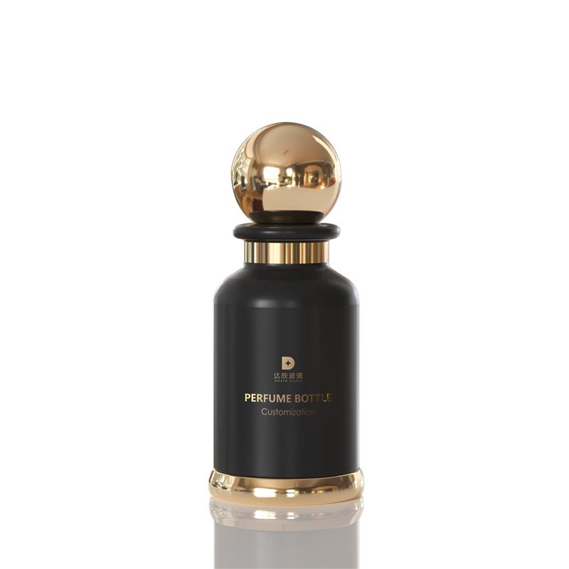 50ml perfume bottle with gold base