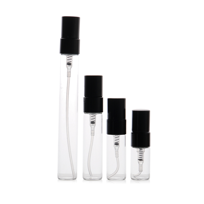 Mini Metal/Plastic Cap Tester Perfume Bottle with Package