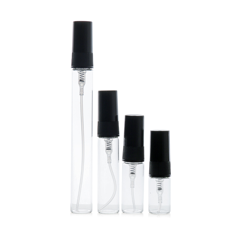 Mini Metal/Plastic Cap Tester Perfume Bottle with Package