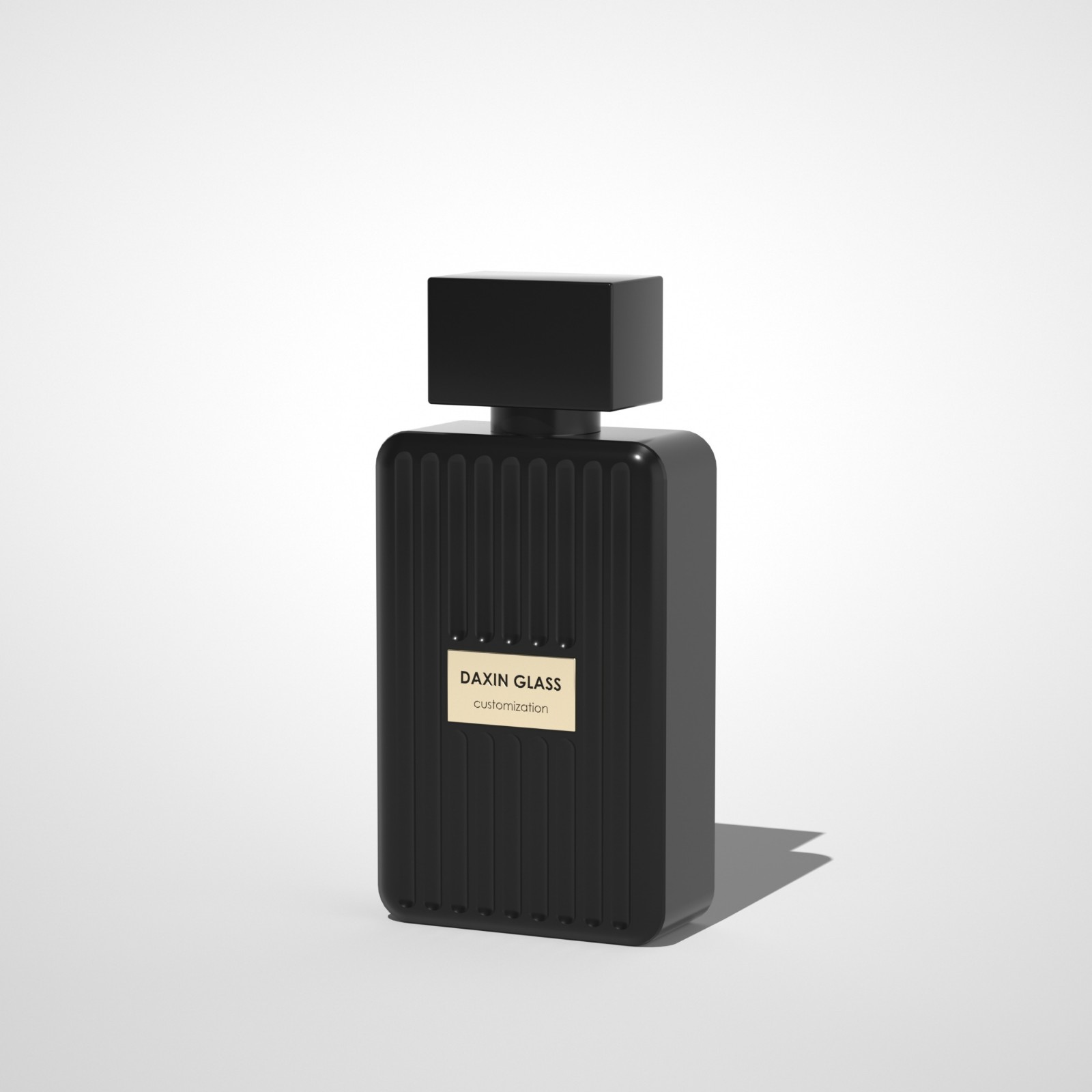 custom 50ml square perfume bottle