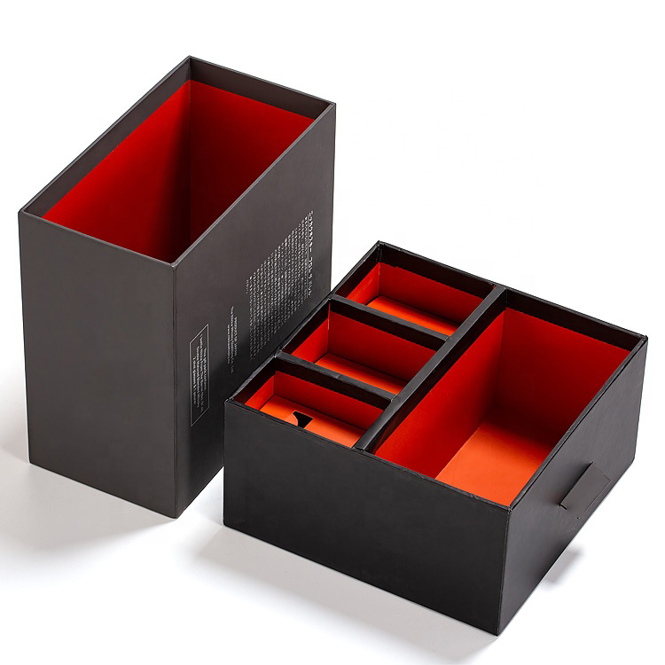 High Quality Slide Out Multi Gift Paper Drawer Box Packaging for Wine Tool Wig Jewelry Cosmetic Candle Jar Perfume Electronics