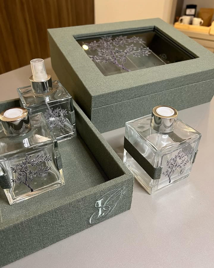 perfume bottle storage box