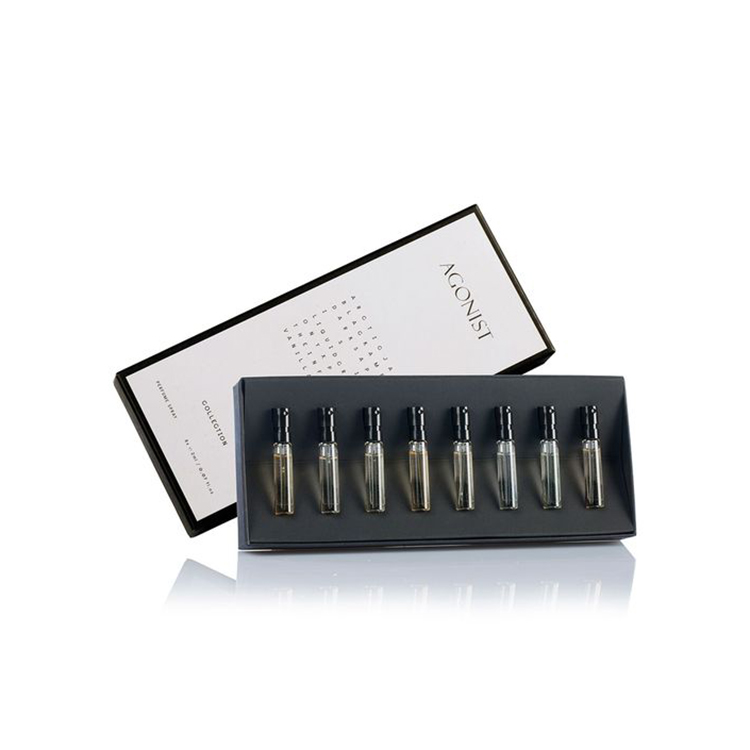 Custom 5ml 10ml Vial Spray Bottle Perfume Tester Roller Sample Packaging Box