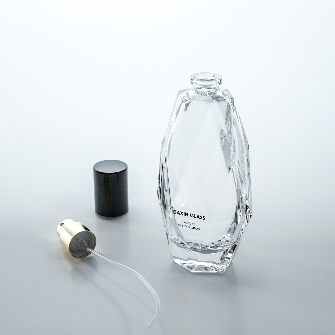 fashion design perfume spray bottle