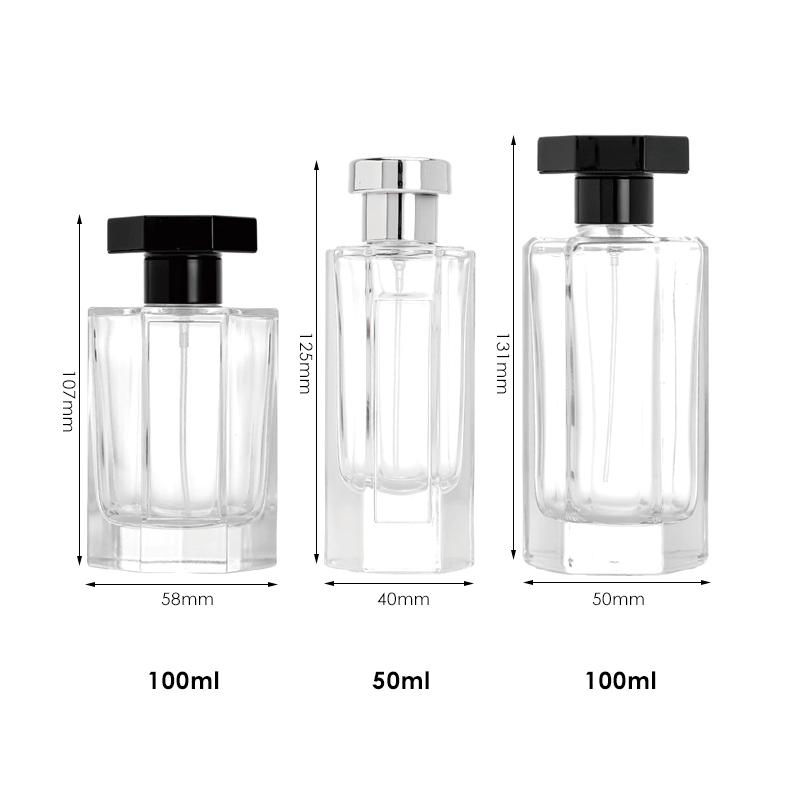 Unique Perfume Spray Glass Bottle Daxin Customized Size Perfume Bottle