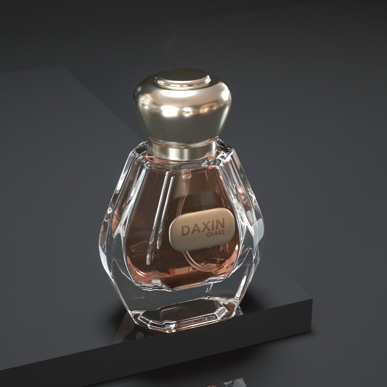 High Quality Luxury Perfume Bottle with Frost Finish 30ml 50ml 100ml Capacities