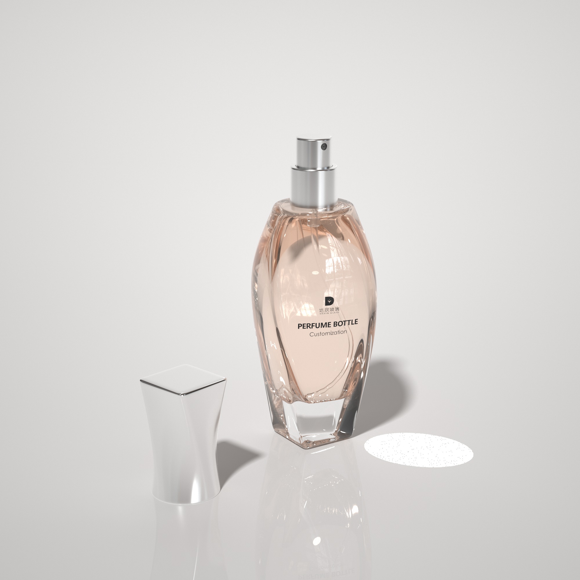 low moq costum perfume bottle