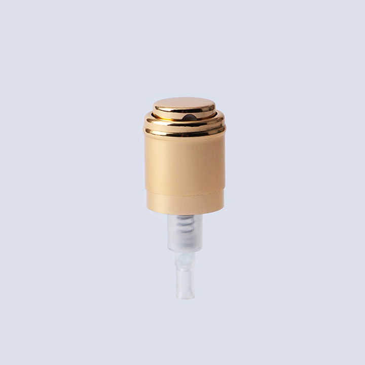 15mm Shiny Gold Anodizing Crimpless Perfume Mist Spray Pump